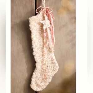 ANTHROPOLOGIE➕NWT Knitted Metallic Stocking